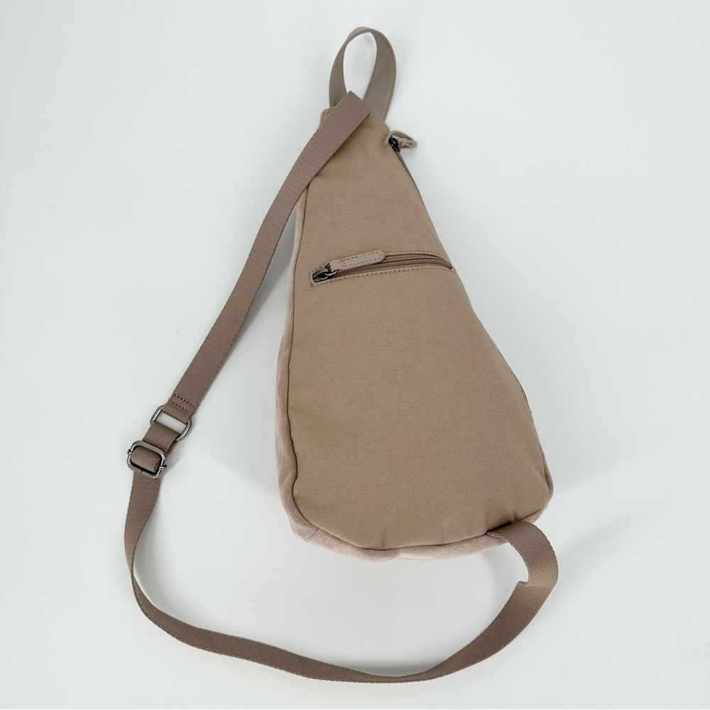 The San Geo Sling Backpack Suede Leather - Picture 7 of 13